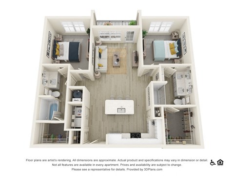 2 Bedroom